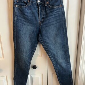 Levi's High Rise Wedgie Skinny Women's Jeans 29”